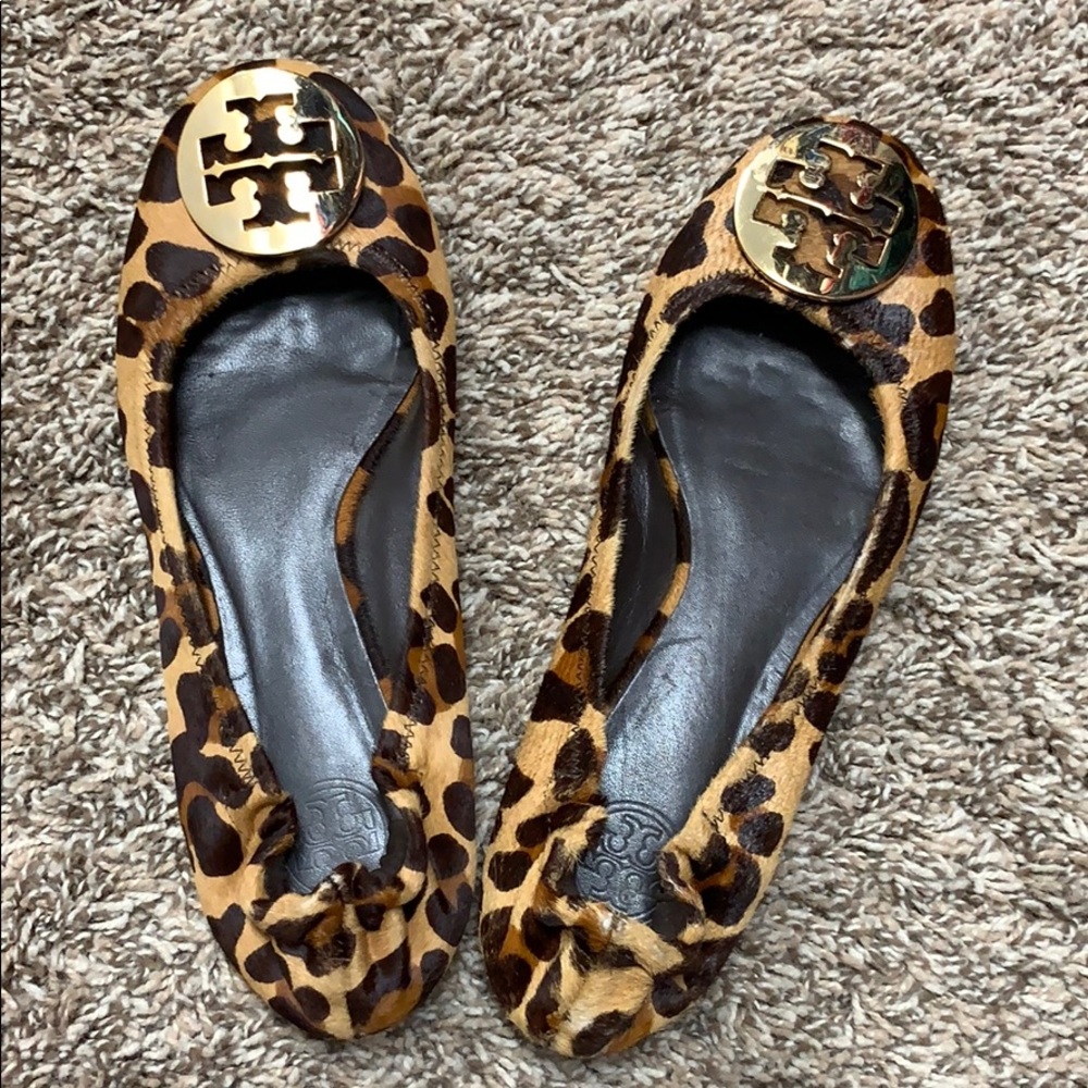 Tory Burch Leopard flats